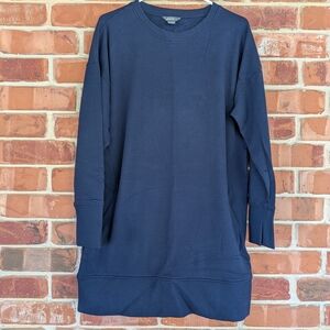 Eddie Bauer Women's Navy Sweater Dress, Size Medium, Like New